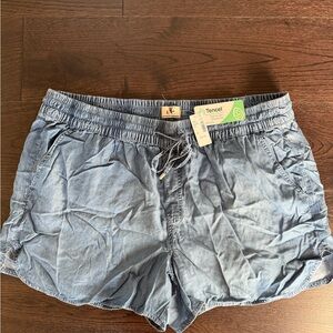 Penningtons Light Blue High Waist Women's Shorts